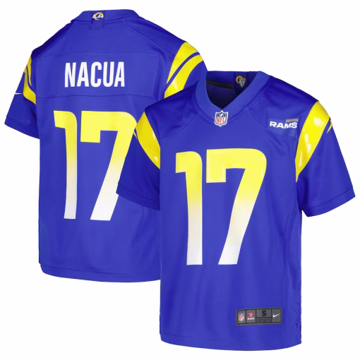Puka Nacua Los Angeles Rams Nike Youth Game Jersey – Royal