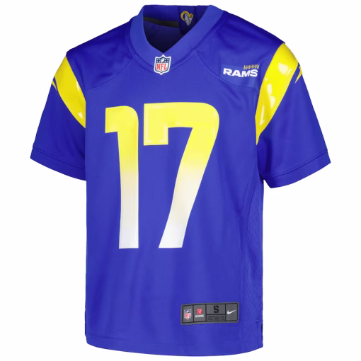 Puka Nacua Los Angeles Rams Nike Youth Game Jersey – Royal - Image 2