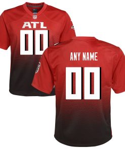 Atlanta Falcons Nike Youth Alternate Custom Game Jersey – Red