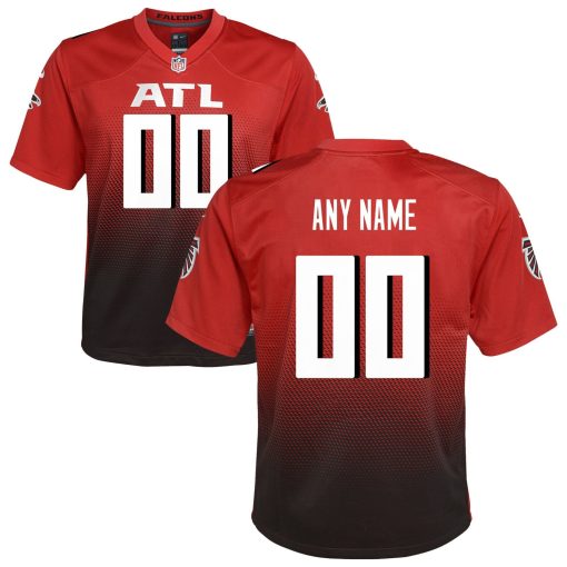Atlanta Falcons Nike Youth Alternate Custom Game Jersey – Red