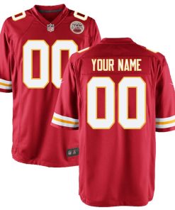 Kansas City Chiefs Nike Youth Custom Game Jersey – Red