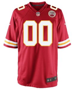 Alternative view of Kansas City Chiefs Nike Youth Custom Game Jersey – Red