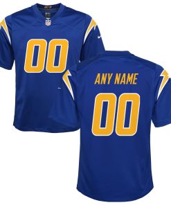 Los Angeles Chargers Nike Youth Alternate Custom Game Jersey – Royal