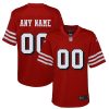 San Francisco 49ers Nike Youth Alternate Custom Game Jersey – Scarlet