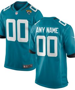 Jacksonville Jaguars Nike Youth Custom Game Jersey – Teal