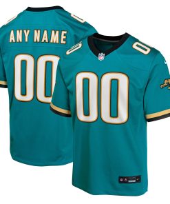 Jacksonville Jaguars Nike Youth Prowler Throwback Custom Game Jersey – Teal