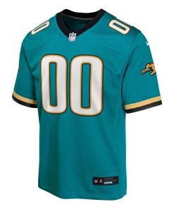 Alternative view of Jacksonville Jaguars Nike Youth Prowler Throwback Custom Game Jersey – Teal