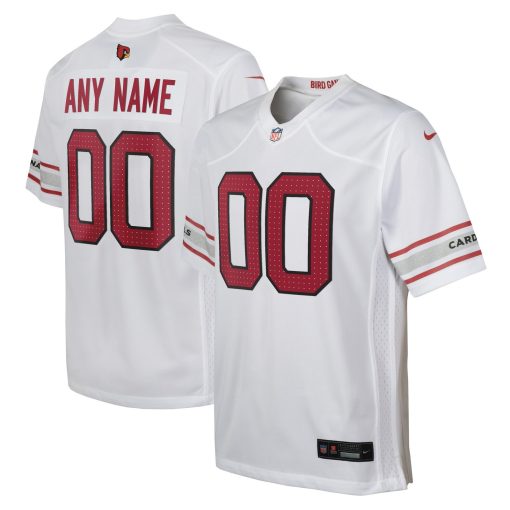 Arizona Cardinals Nike Youth Custom Game Jersey – White