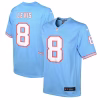 Will Levis Tennessee Titans Nike Youth Oilers Throwback ALT2 Player Game Jersey – Light Blue